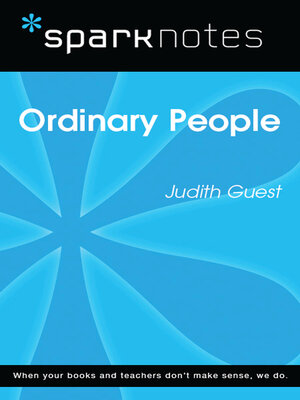 cover image of Ordinary People (SparkNotes Literature Guide)